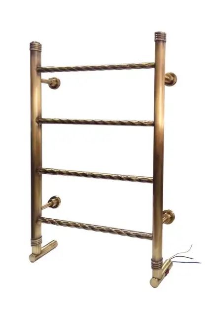 Boheme Provanse Spirale Полотенцесушитель электрический 50x78h см, подключение снизу, цвет: bronze 708