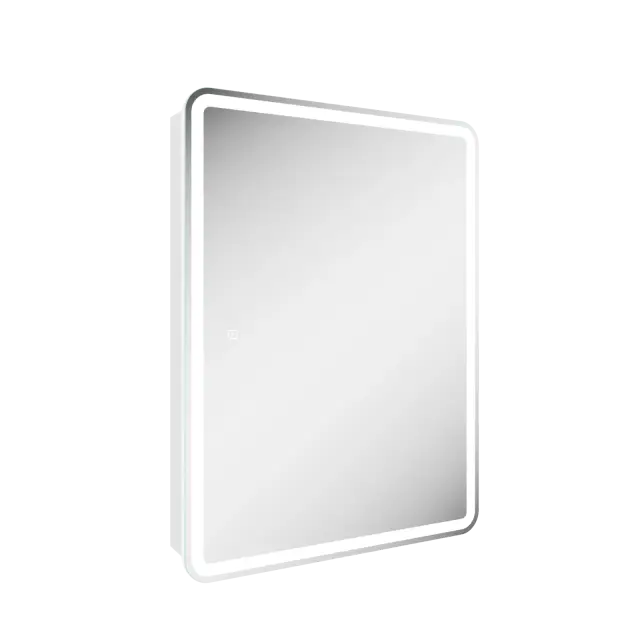 Зеркальный шкаф для ванной комнаты SANCOS Дива (Diva) 600х149х800, с подсветкой, арт.DIV600