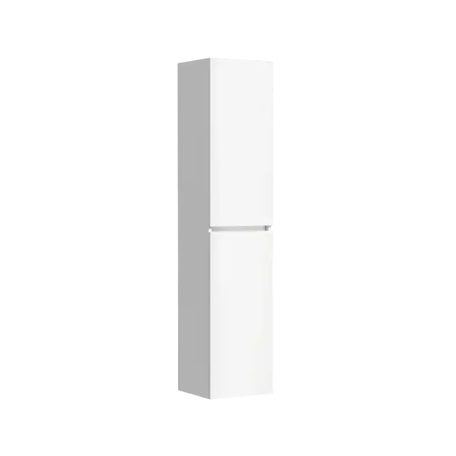 Шкаф-пенал SANCOS Urban подвесной белый глянец, 350х300х1600 мм, арт. PUR35W