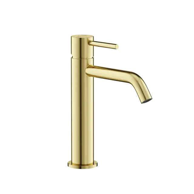 Смеситель для раковины SANCOS Этна (Etna), брашированное золото, PVD покрытие, арт. SC9003BG