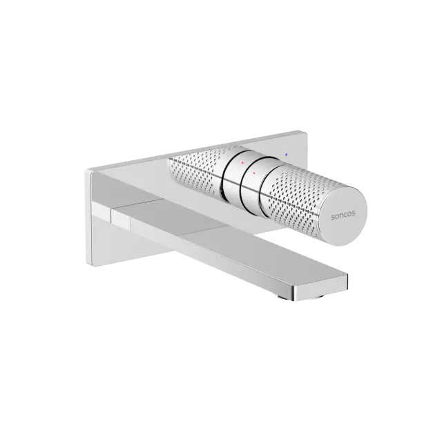 Смеситель для раковины SANCOS Звено (Nexus) с внутренней частью, хром, арт. SC9013CH