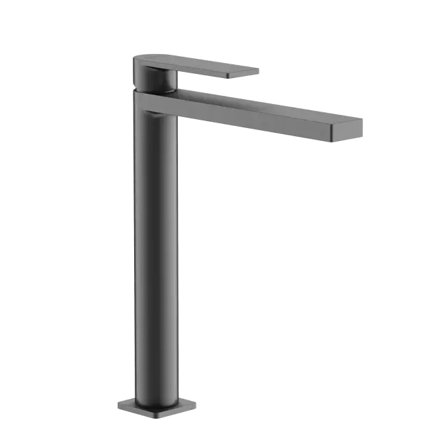 Смеситель для раковины SANCOS Студия (Studio), вороненая сталь, арт. SC9016GG