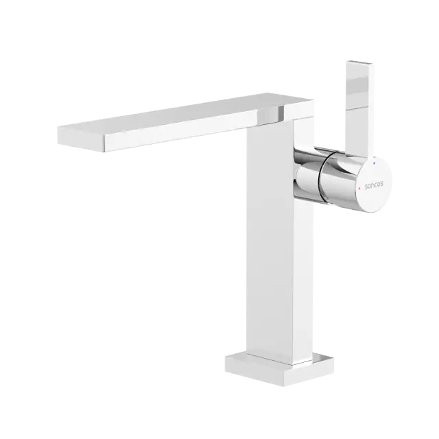 Смеситель для раковины SANCOS Линн (Linn), хром, арт. SC9019CH