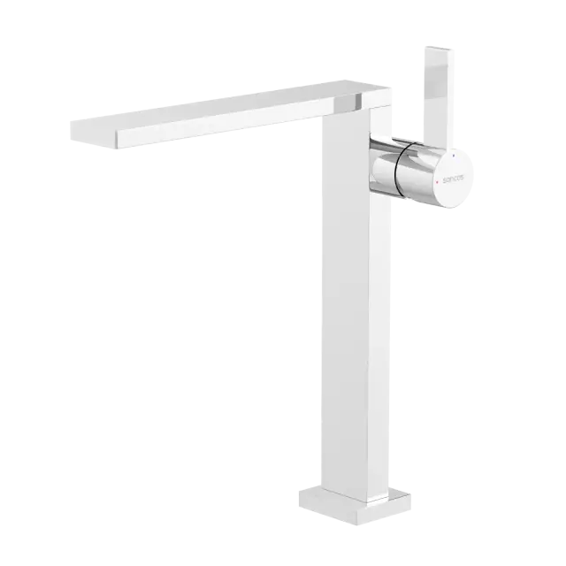 Смеситель для раковины высокий SANCOS Линн (Linn), хром, арт. SC9020CH