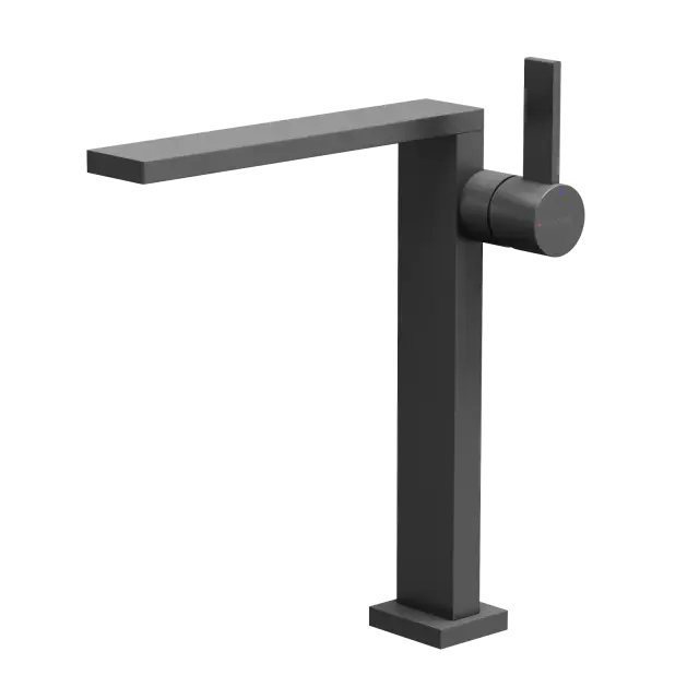 Смеситель для раковины высокий SANCOS Линн (Linn), вороненая сталь, арт. SC9020GG