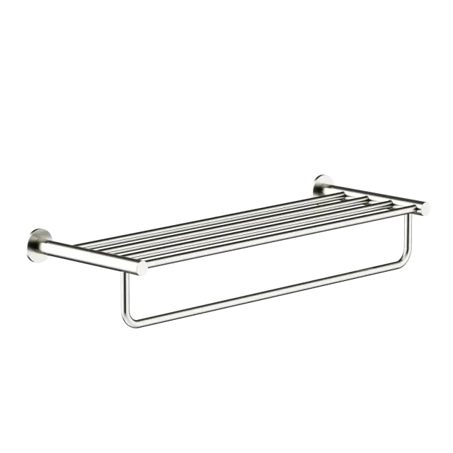 Полка SANCOS База (Base) для полотенец, брашированный никель, PVD покрытие, арт. SC9028BN