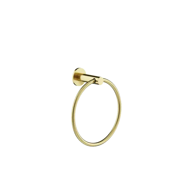 Полотенцедержатель SANCOS База (Base), кольцо, брашированное золото, PVD покрытие, арт. SC9029BG
