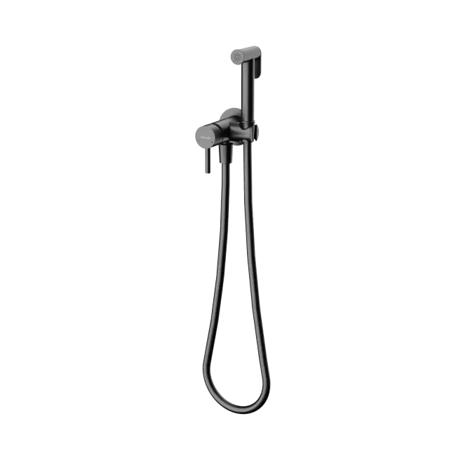 Гигиенический душ SANCOS Этна (Etna), с внутренней частью, со смесителем, черный матовый, арт. SC9033MB