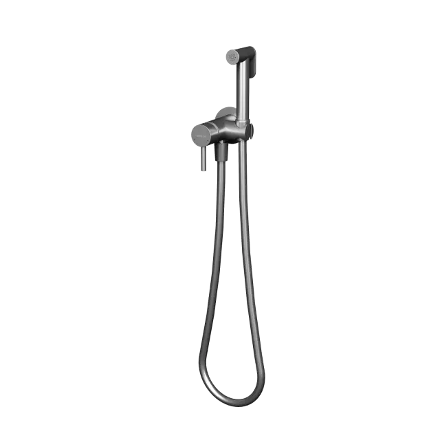 Гигиенический душ SANCOS Этна (Etna), с внутренней частью, со смесителем, вороненая сталь, арт. SC9033GG