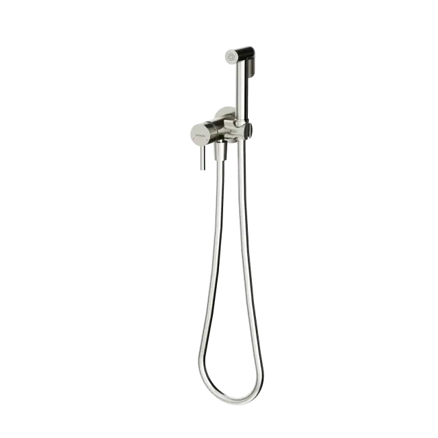 Гигиенический душ SANCOS Этна (Etna), с внутренней частью, со смесителем, брашированный никель, PVD покрытие, арт. SC9033BN