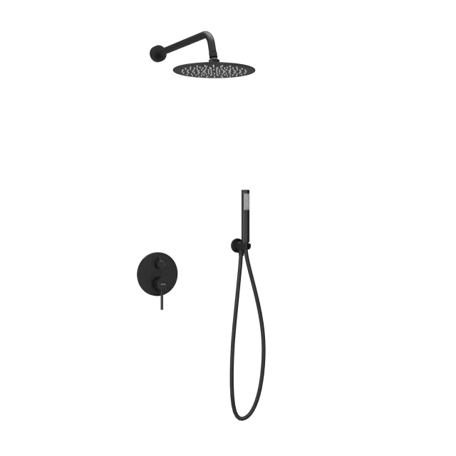 Душевой комплект SANCOS Селекция (Select) встраиваемый для душа, цвет черный матовый, арт. SC3003MB
