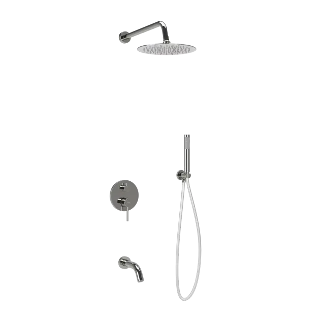 Душевой комплект SANCOS Селекция (Select) встраиваемый  для ванны/душа, цвет хром, арт. SC3004CH