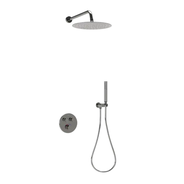 Душевой комплект SANCOS Связь (Link) встраиваемый, c термостатическим смесителем, цвет хром, арт. SC3005CH
