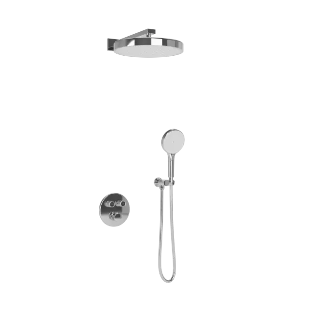 Душевой комплект SANCOS Космос (Space) встраиваемый c термостатическим смесителем, цвет хром , арт. SC3006CH