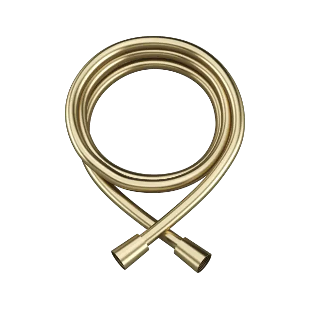 Душевой шланг SANCOS 160 см, с защитой от перекручивания, ПВХ, цвет брашированное золото