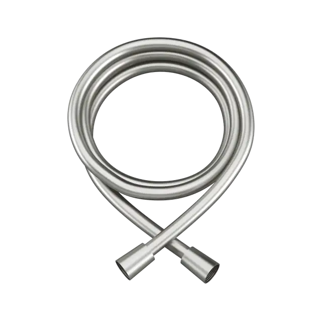 Душевой шланг SANCOS 160 см, с защитой от перекручивания, цвет брашированный никель