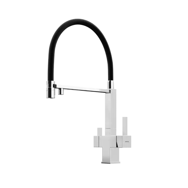 Смеситель для кухни SANCOS Моро (Moro) с возможностью подключения фильтра для воды, цвет хром, арт. SC4006CH