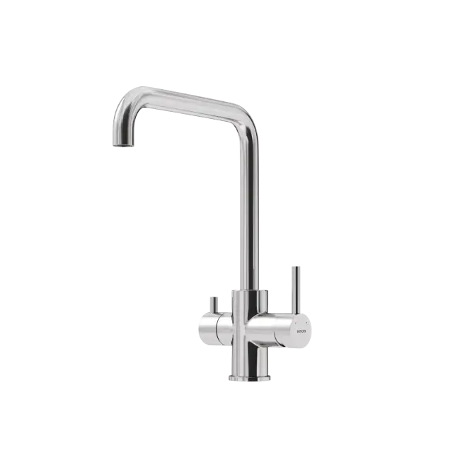 Смеситель для кухни SANCOS Вела (Vela) с возможностью подключения фильтра для воды, цвет брашированный никель, арт. SC4013BN