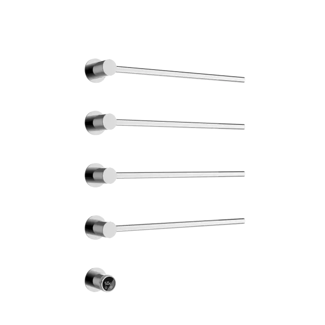 Полотенцесушитель электрический встраиваемый Sancos Линия (Linea) хром SC14001CH