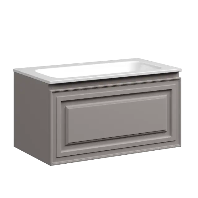 Тумба подвесная SANCOS Very 790х445х406, c одним  ящиком оснащенным доводчиками, Doha Soft , арт.VR80SM