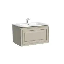 Тумба подвесная SANCOS Very 690х445х406, c одним  ящиком оснащенным доводчиками, Beige Soft , арт.VR70CE