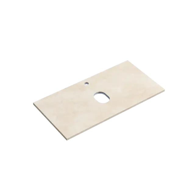 Столешница для ванной комнаты SANCOS 900х460, цвет kreman, арт. TT90A2