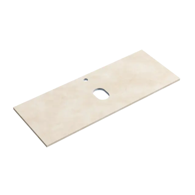 Столешница для ванной комнаты SANCOS 1200х460, цвет kreman, арт. TT120A2X