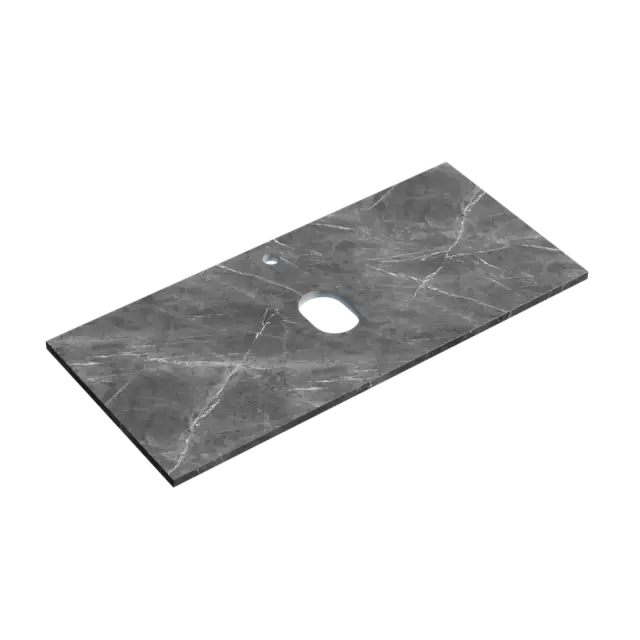 Столешница для ванной комнаты SANCOS 1200х460, цвет black sky, арт. TT120A1X