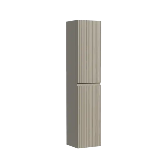 Шкаф-пенал подвесной SANCOS Code, 350х350х1650 мм, цвет серая платина, арт. PCD35GP