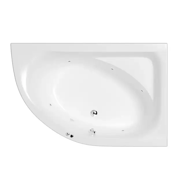 Ванна WHITECROSS Aquarella 170x110 (правая) 