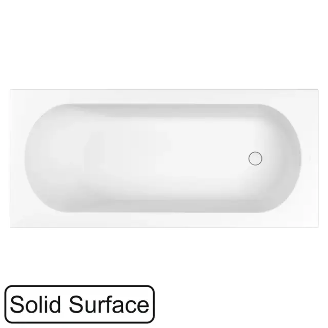 Ванна WHITECROSS Gin 180x75 (белый мат) иск. камень