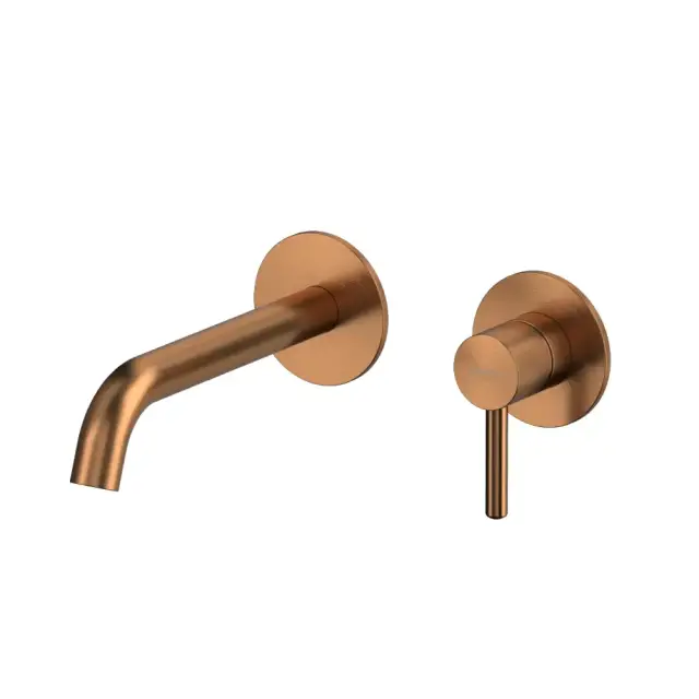 Внешняя часть смесителя для умывальника WHITECROSS Y1225CPB (брашированная медь)