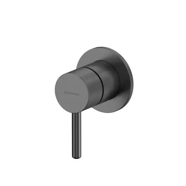 Внешняя часть смесителя на 1 потребитель WHITECROSS Y1241GM (оружейная сталь)