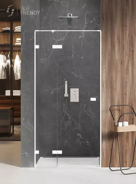 Дверь в нишу NEW TRENDY AVEXA WHITE 130x200 EXK-2697 (белый)