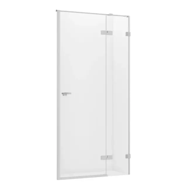 Дверь в нишу NEW TRENDY EVENTA R 120x200 EXK-4459 (хром)