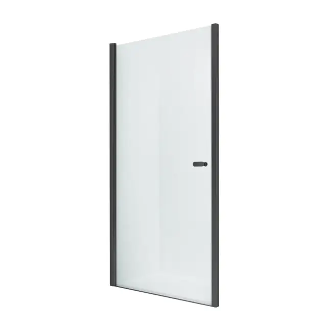 Дверь в нишу NEW TRENDY NEW SOLEO BLACK одинарная 90x195 D-0211A (черный)