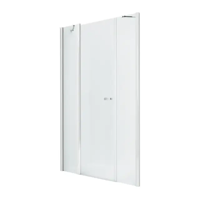 Дверь в нишу NEW TRENDY NEW SOLEO PLUS 140x195 D-0174A (хром)