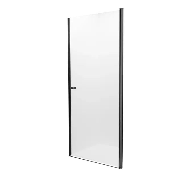 Дверь в нишу NEW TRENDY SUPERIA BLACK 80x195 D-0332A (черный)