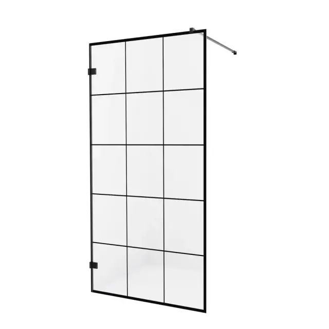 Душевое ограждение NEW TRENDY AVEXA BLACK 130x200 EXK-2026 (черный)