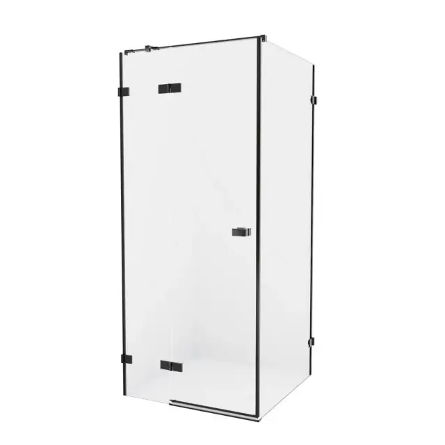 Душевое ограждение NEW TRENDY AVEXA BLACK 90x100x200 EXK-1578 (черный)