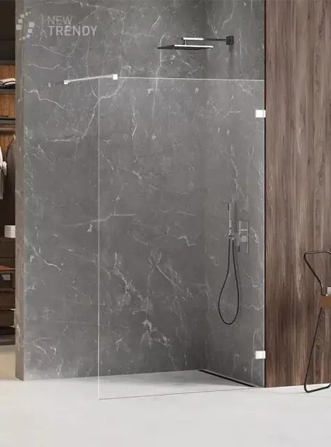 Душевое ограждение NEW TRENDY AVEXA WHITE 100x200 EXK-2921 (белый)