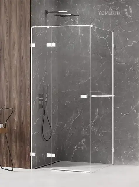 Душевое ограждение NEW TRENDY AVEXA WHITE L 120x120x200 EXK-2790 (белый)