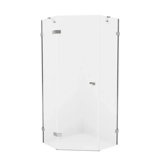 Душевое ограждение NEW TRENDY EVENTA L 90x90x200 EXK-4613 (хром)