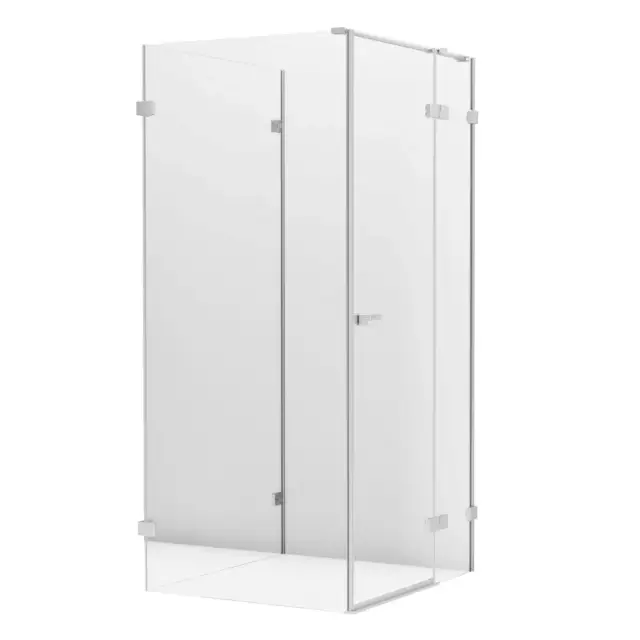 Душевое ограждение NEW TRENDY EVENTA R 90x80x200 EXK-4598 (хром)