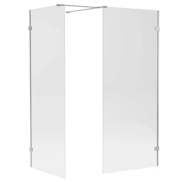 Душевое ограждение NEW TRENDY EVENTA walk-in 150x100x200 EXK-4662 (хром)