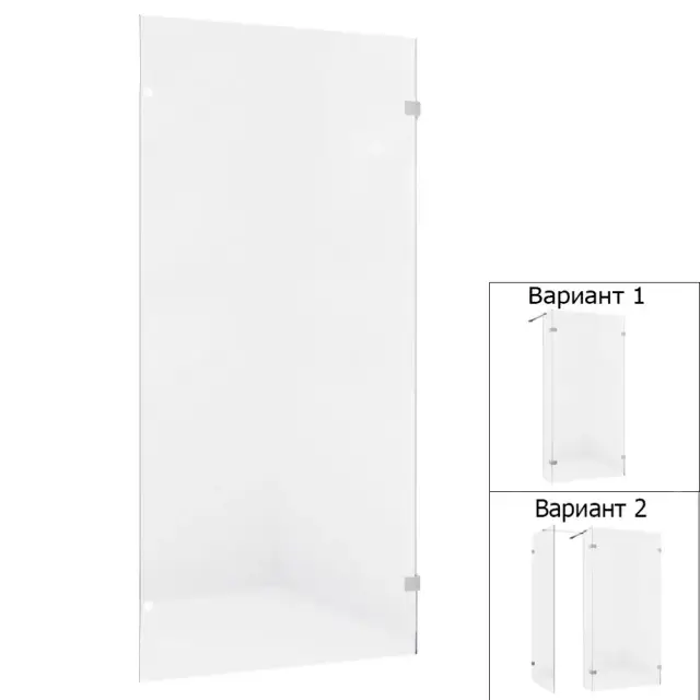 Душевое ограждение NEW TRENDY EVENTA стенка 1 70x200 EXK-4629 (хром)