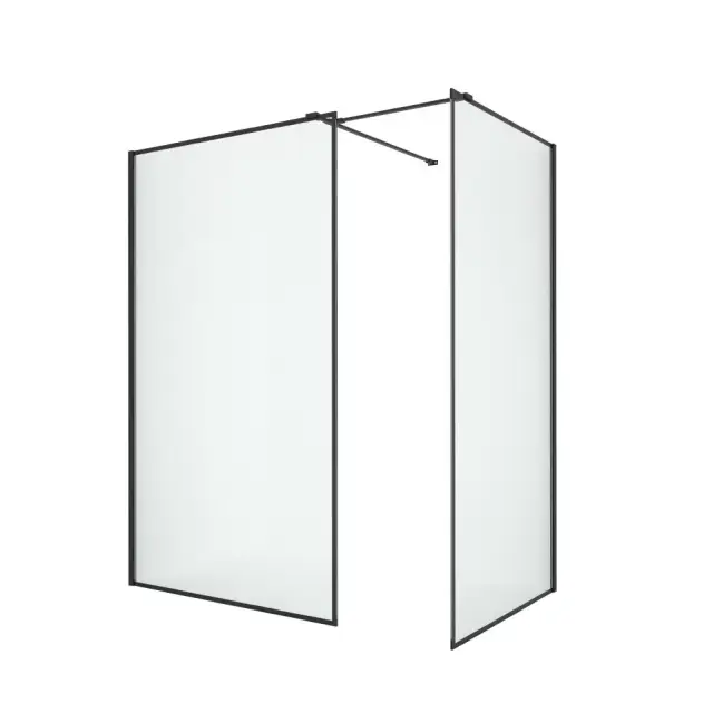 Душевое ограждение NEW TRENDY NEW MODUS BLACK 120x100x200 EXK-5657 (черный)