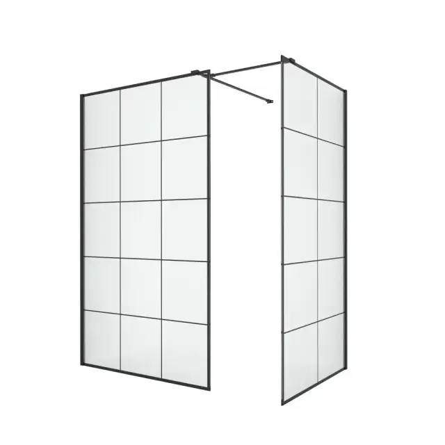 Душевое ограждение NEW TRENDY NEW MODUS BLACK 170x120x200 EXK-5655 (черный)