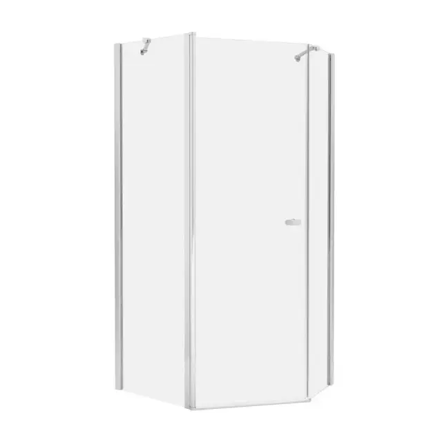 Душевое ограждение NEW TRENDY NEW SOLEO 100x80x195 K-0739 (хром)