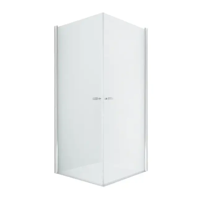 Душевое ограждение NEW TRENDY NEW SOLEO 2D 80x80x195 D-0140A/D-0140A (хром)